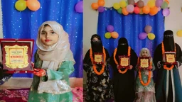 রামপুরায় আল জান্নাহ মাদ্রাসায় কোরআনের হাফেজ ছাত্রীদের সংবর্ধনা