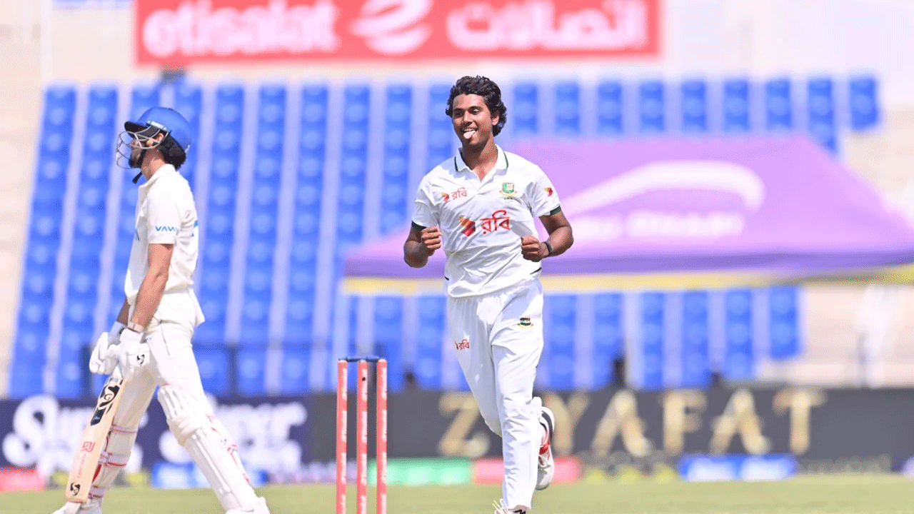 আফগানিস্তানের বিপক্ষে হ্যাটট্রিক করে হাসানের ইতিহাস