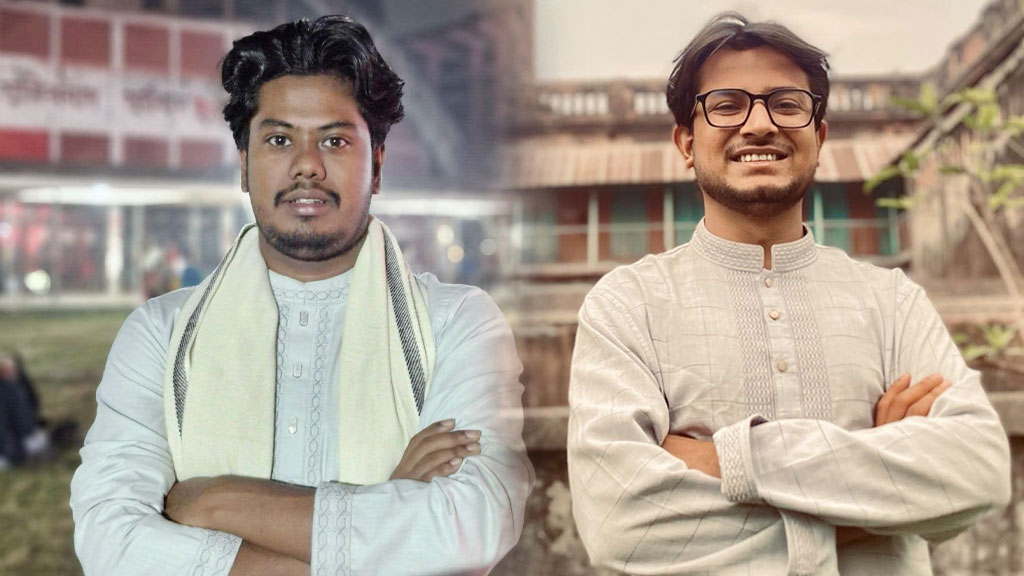 জাতীয় ছাত্রশক্তির ঢাবি সংসদের নেতৃত্বে হাসিব-রাইয়ান