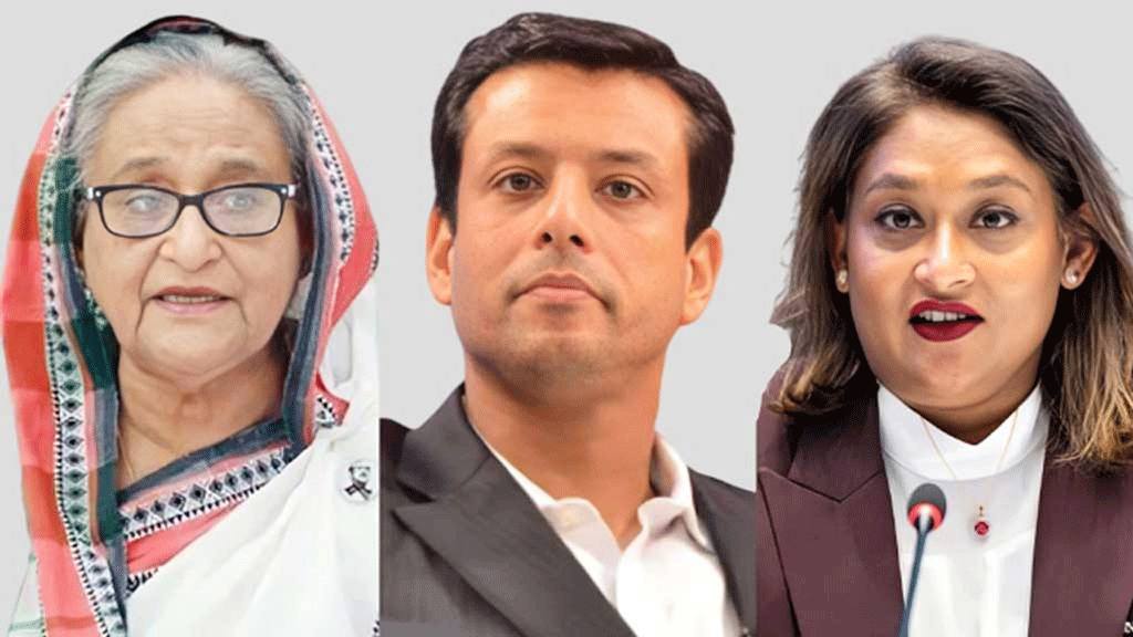 তিন মামলায় হাসিনা-জয়-পুতুলসহ সাজা হলো যাঁদের