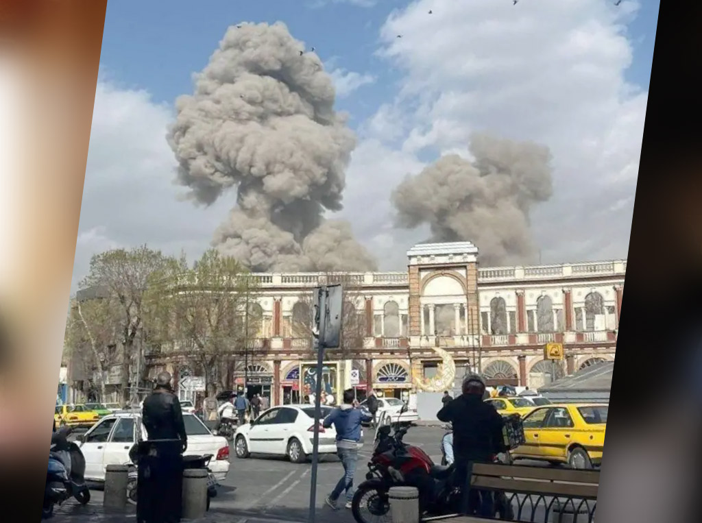 ইরানের রাজধানী তেহরানে ক্ষেপণাস্ত্র হামলা করেছে ইসরায়েল