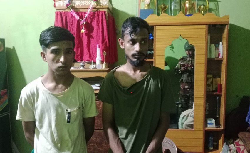 হবিগঞ্জে চাঁদা না পেয়ে হামলা: দুই যুবককে গণপিটুনি দিয়ে পুলিশে সোপর্দ