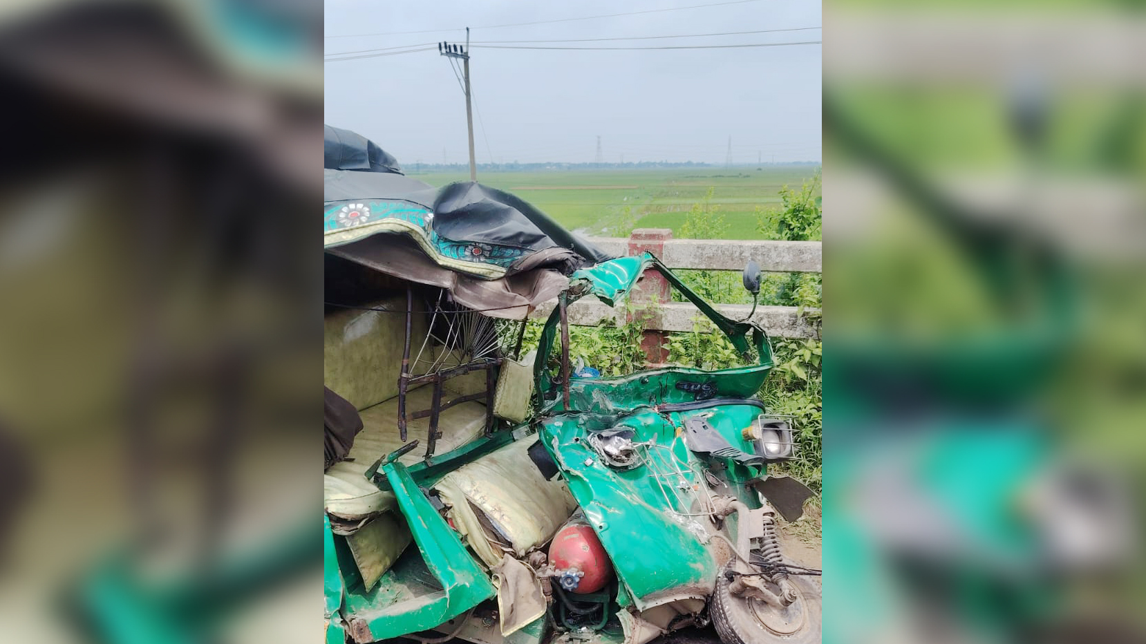 হবিগঞ্জে ট্রাক-অটোরিকশার সংঘর্ষে নিহত ২, আহত ২