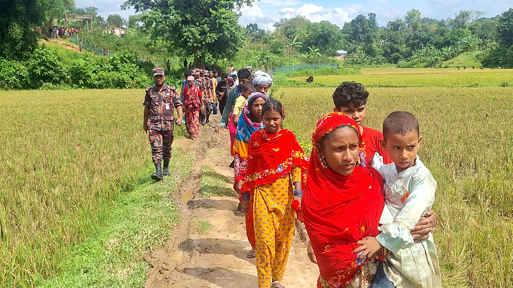 হবিগঞ্জের কালেঙ্গা সীমান্ত দিয়ে ১৯ জনকে পুশ ইন বিএসএফের