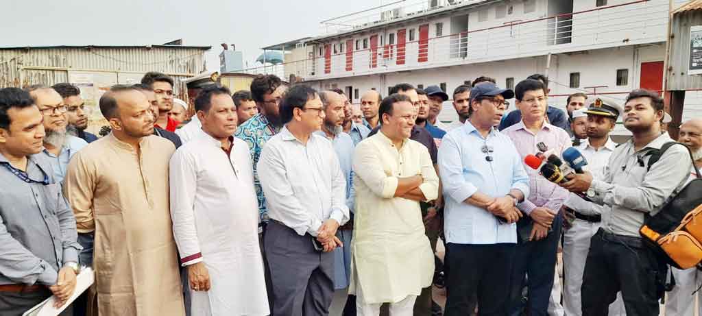 ভাসমান হাসপাতালে রূপান্তর হচ্ছে বিআইডব্লিউটিসির জাহাজ