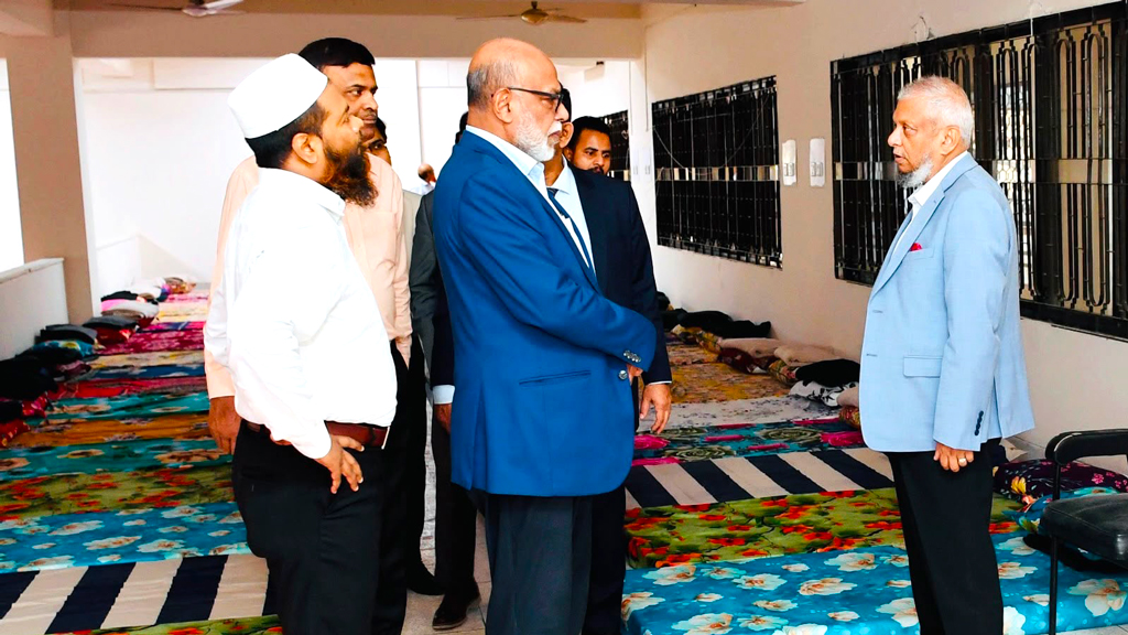 আশকোনা হজ ক্যাম্পে প্রবাসীদের জন্য ১০০ শয্যার আবাসনের ব্যবস্থা