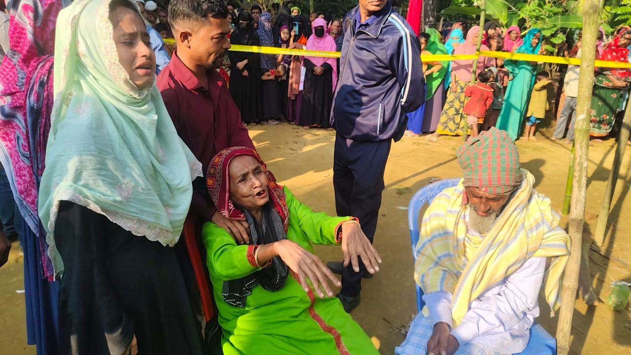হালুয়াঘাটে শ্বশুরবাড়ি থেকে বাবা-মেয়ের গলাকাটা লাশ উদ্ধার, হত্যার অভিযোগ