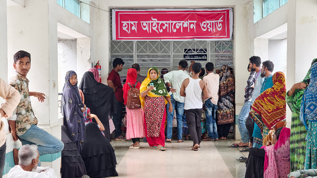 ময়মনসিংহ মেডিকেলে হামের উপসর্গ নিয়ে আরও ৩ শিশুর মৃত্যু