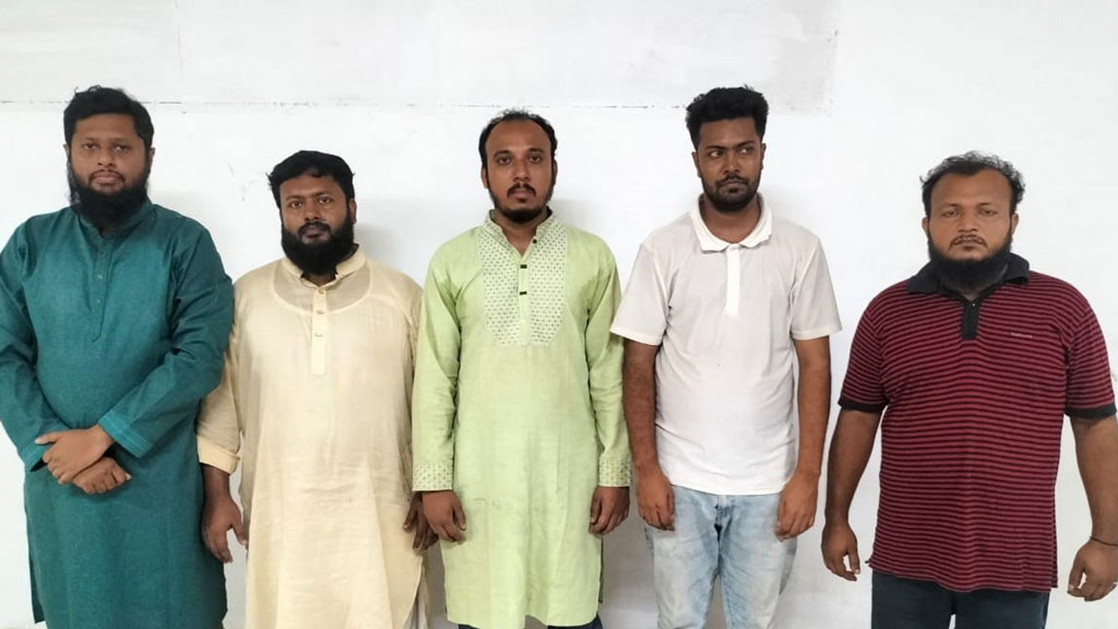 হান্নান মাসউদের সেই রাব্বিসহ ৫ জন চাঁদাবাজির মামলায় কারাগারে