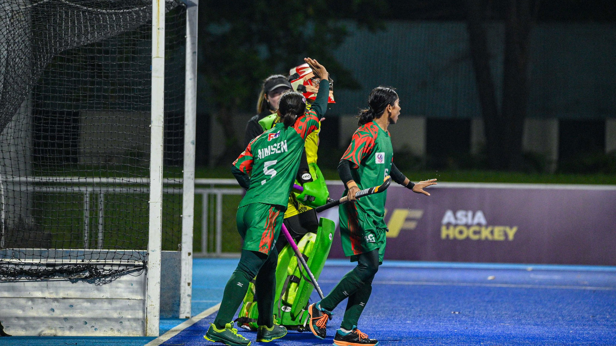 ১০ গোলের রোমাঞ্চে নারী হকিতে যাত্রা বাংলাদেশের