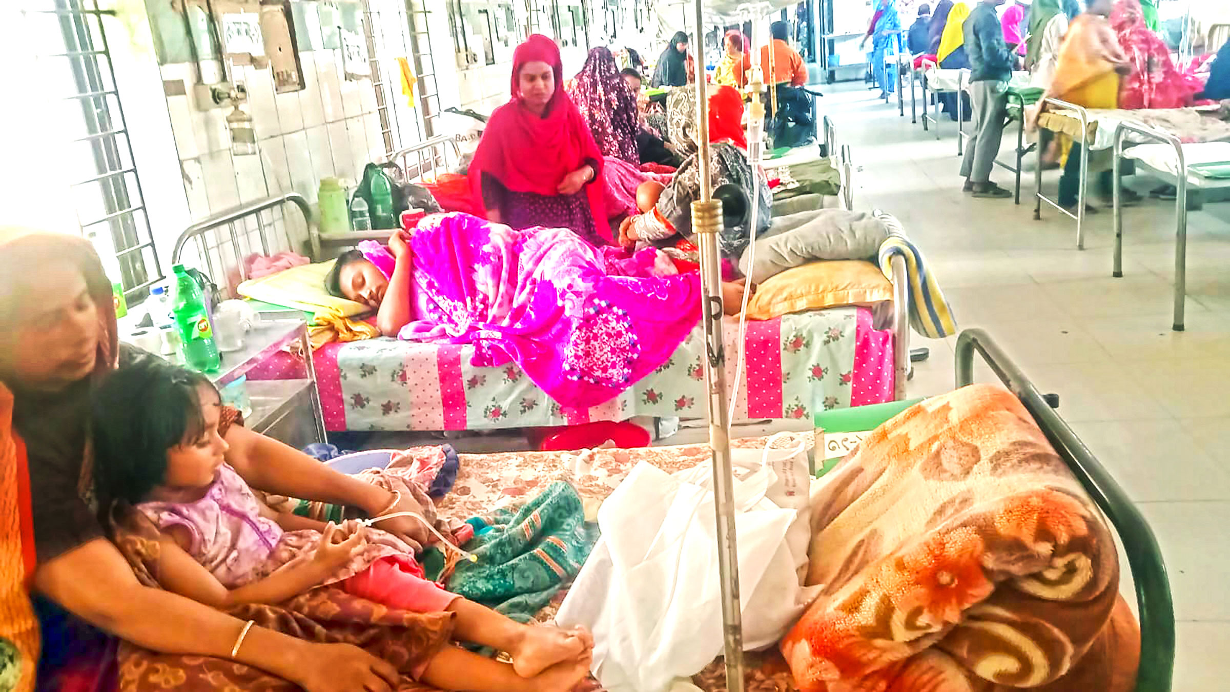 হামের সংক্রমণ: ভর্তি শিশুদের মধ্যে ৯০ শতাংশই টিকা নেয়নি