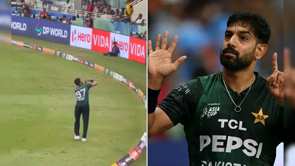 ভারতীয় দর্শকদের বিমান ধসের ইঙ্গিত দিয়ে পাকিস্তানি ক্রিকেটারের নতুন বিতর্ক