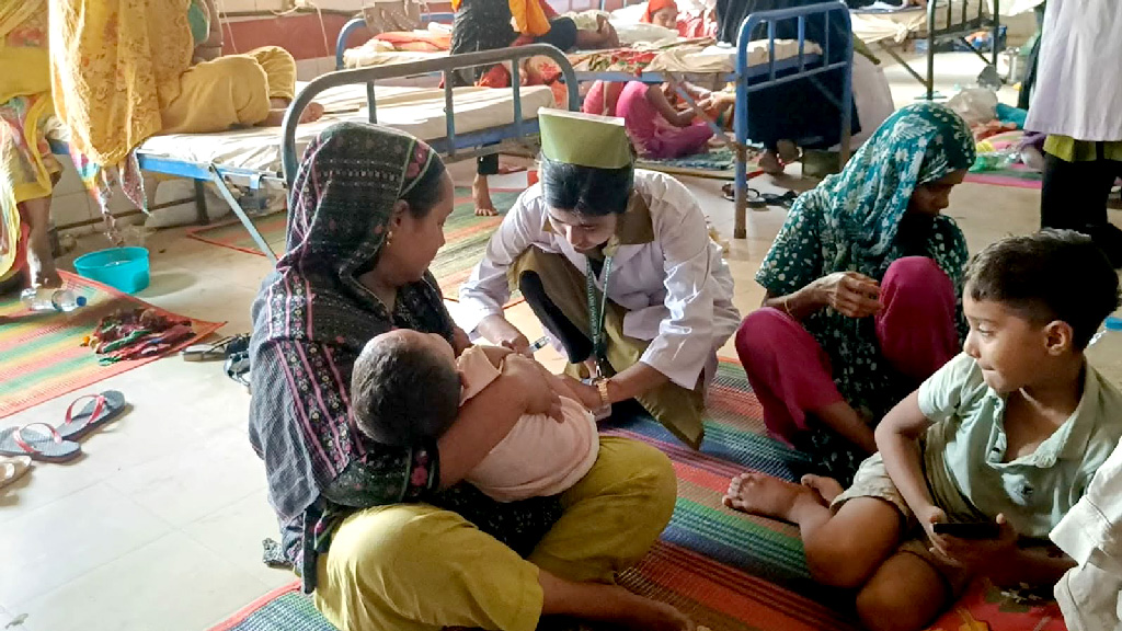 ব্রাহ্মণবাড়িয়া: হামের উপসর্গ নিয়ে আইসোলেশন ওয়ার্ডে ২৭ রোগী চিকিৎসাধীন