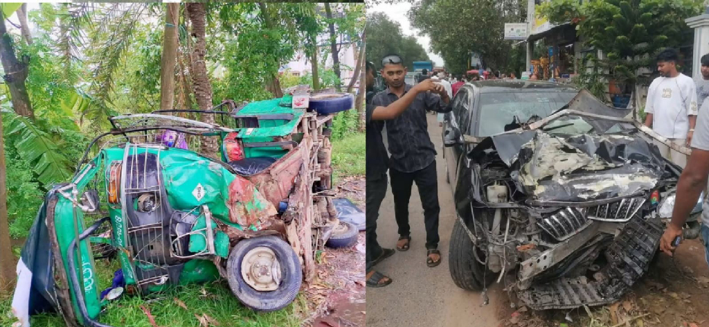 হাটহাজারীতে প্রাইভেট কার-সিএনজিচালিত অটোরিকশা মুখোমুখি সংঘর্ষে নিহত ১, আহত ৭