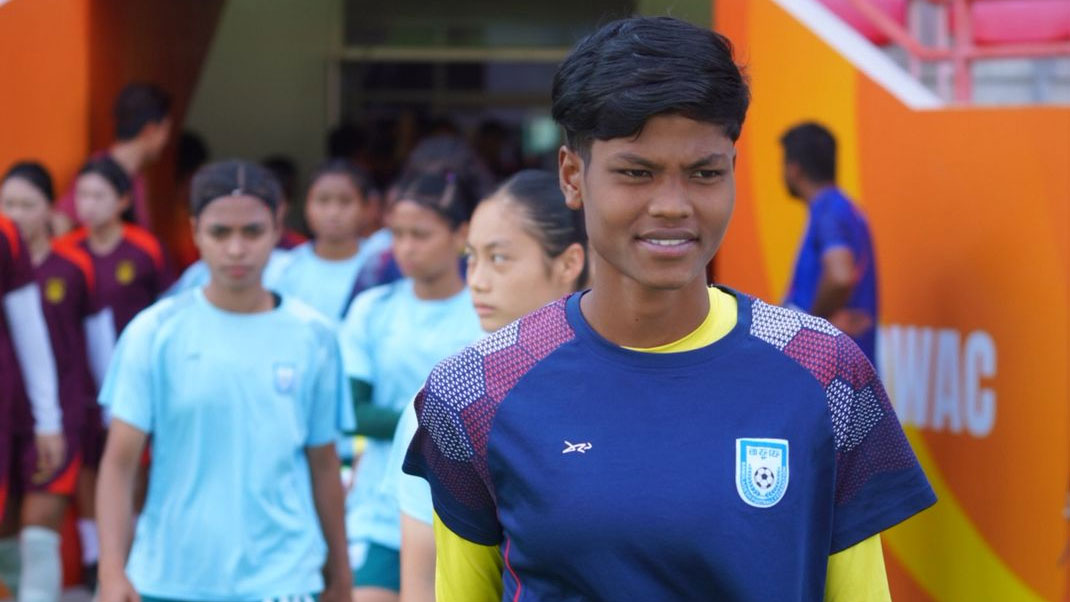 মিলির দৃঢ়তায় চীনকে প্রথমার্ধে আটকে রাখল বাংলাদেশ