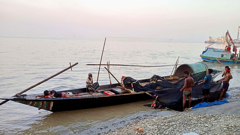 ভরা মৌসুমেও পদ্মা-যমুনায় ইলিশ নেই, পেশা বদলের চিন্তায় জেলেরা