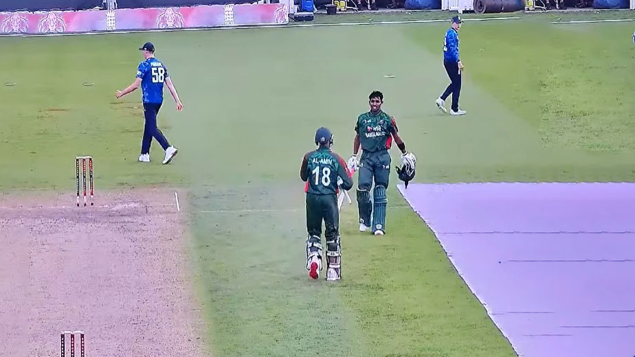 বাংলাদেশ-ইংল্যান্ড ম্যাচে শেষ পর্যন্ত জিতল বৃষ্টিই