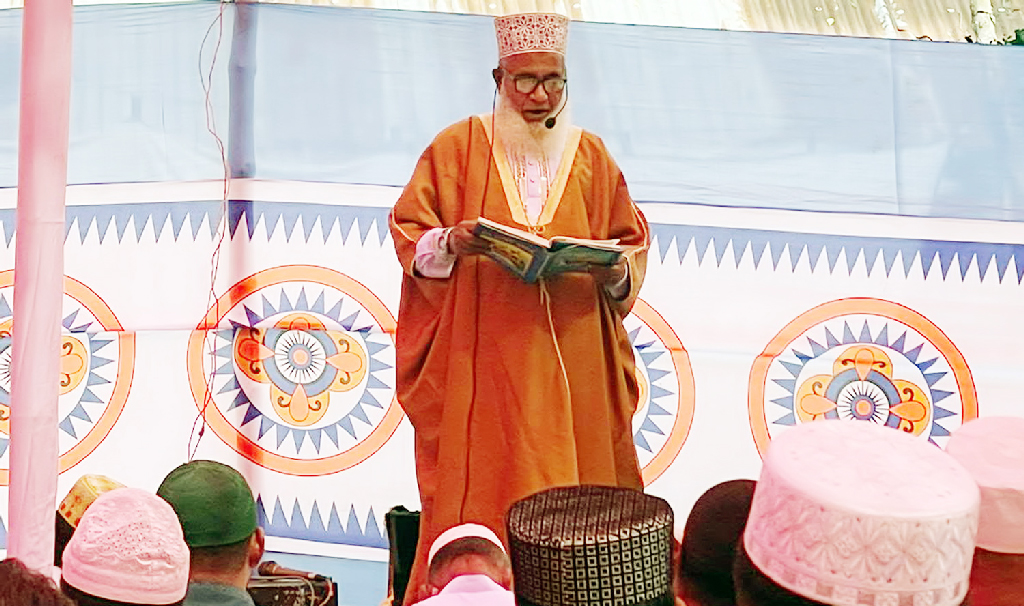 বাগেরহাট-১ আসনের সংসদ সদস্য অধ্যক্ষ মাওলানা মশিউর রহমান খান। ছবি: আজকের পত্রিকা
