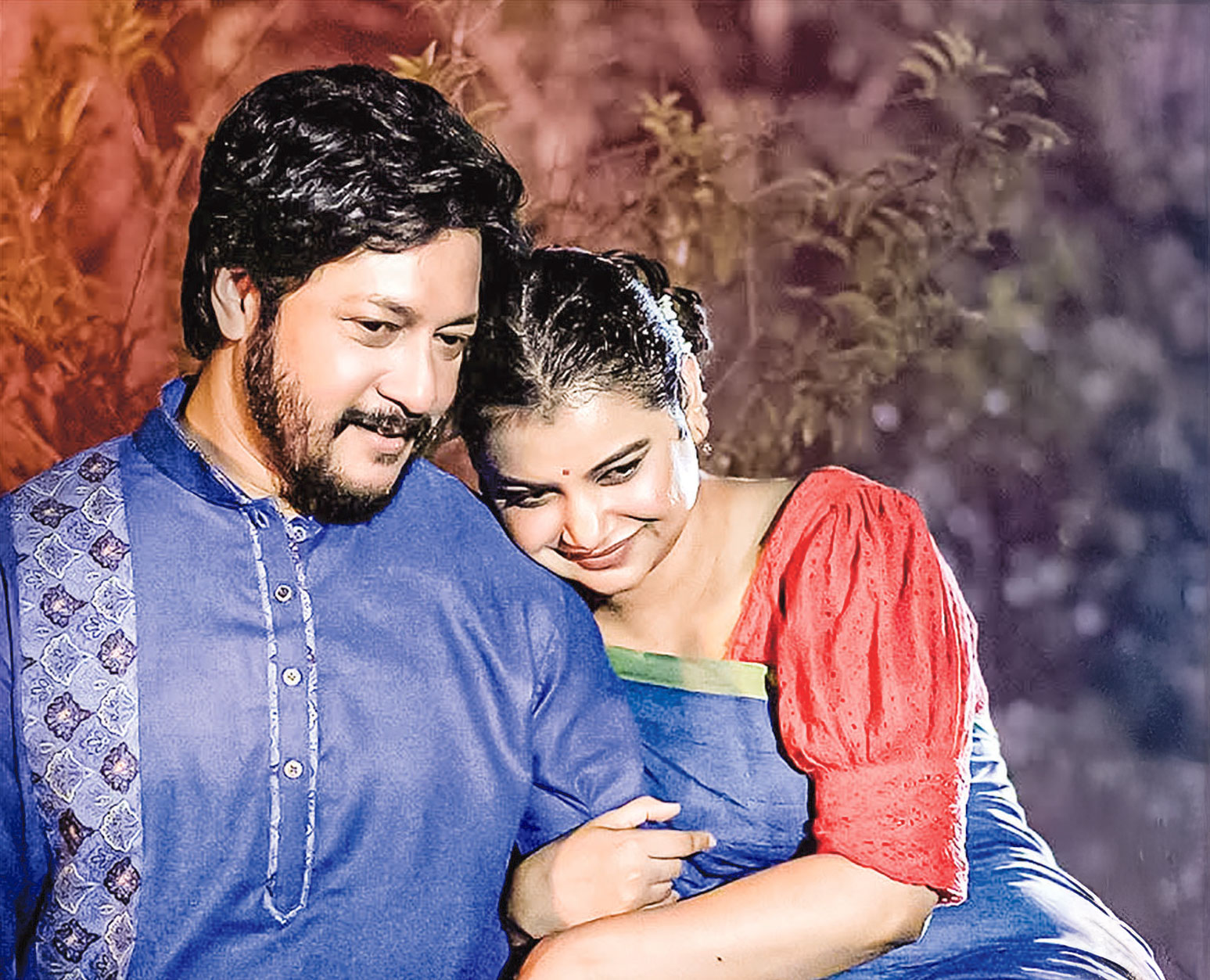 ‘প্রিয় এমন রাত’ টেলিফিল্মে ইমন ও ফারিয়া। ছবি: সংগৃহীত