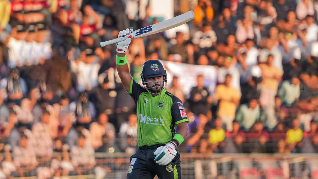 শেষের তাণ্ডবে শান্তদের ১৯১ রানের লক্ষ্য দিল সিলেট, ইমনের ঝোড়ো ফিফটি