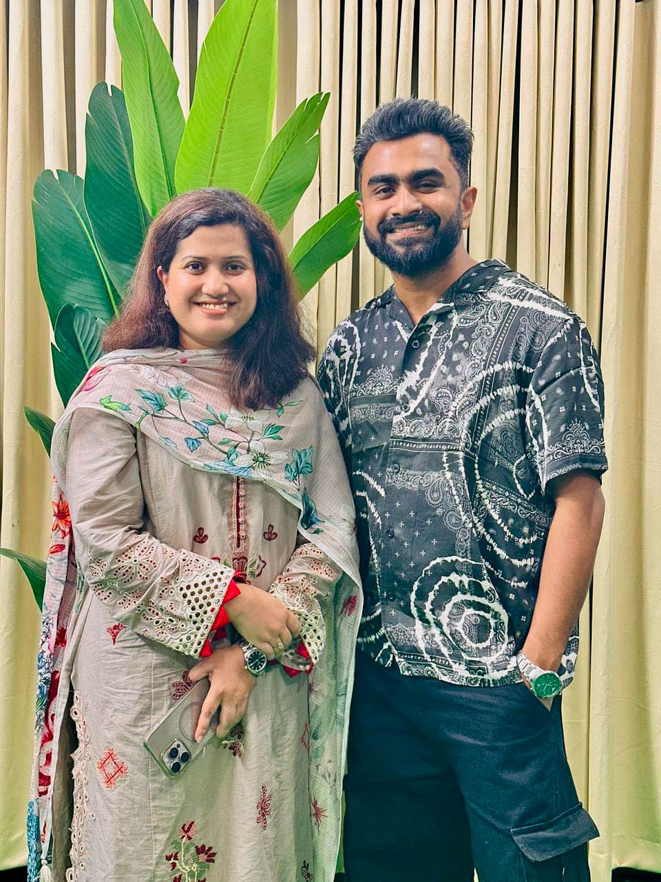 ন্যান্‌সি ও ইমরান। ছবি: সংগৃহীত