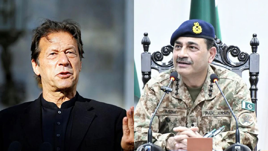 বোনের সঙ্গে ২০ মিনিটের আলাপে আসিম মুনিরের বিরুদ্ধে ইমরান খানের অভিযোগ