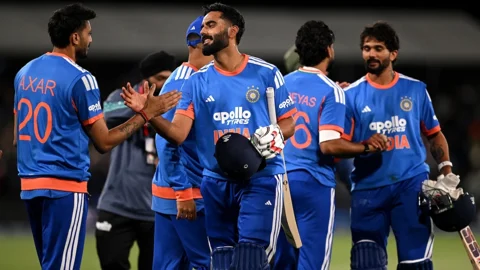 নিউজিল্যান্ডের বিপক্ষে রেকর্ড গড়ে জিতল ভারত