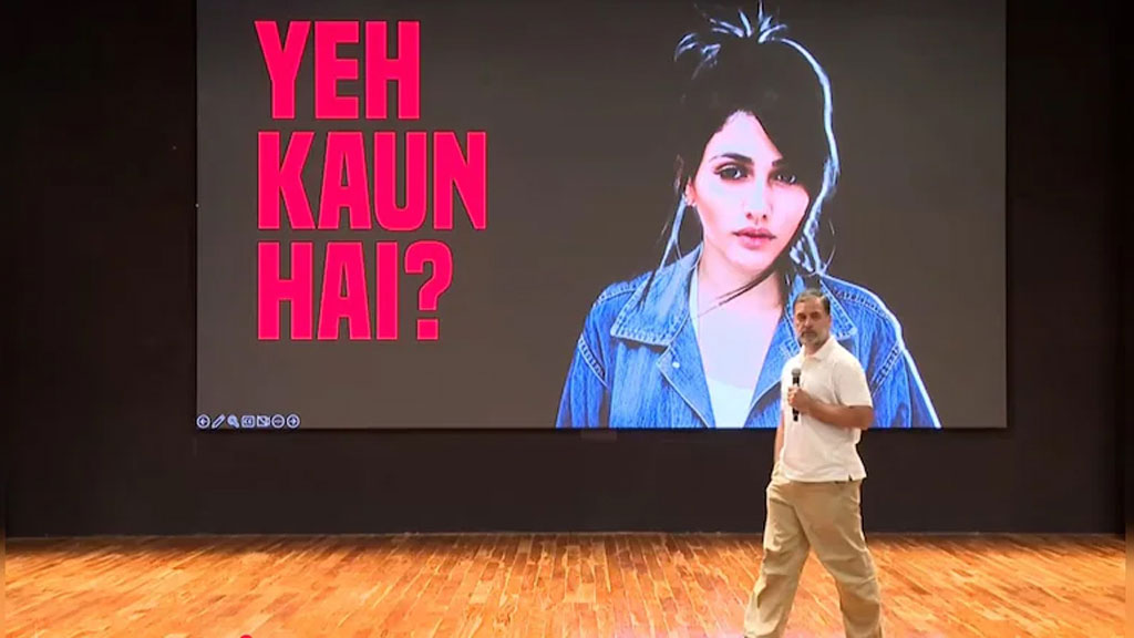 ভারতে ব্রাজিলীয় মডেলের ছবি দিয়ে ২২টি ভোটার আইডি, রাহুলের ‘এইচ বোমা’