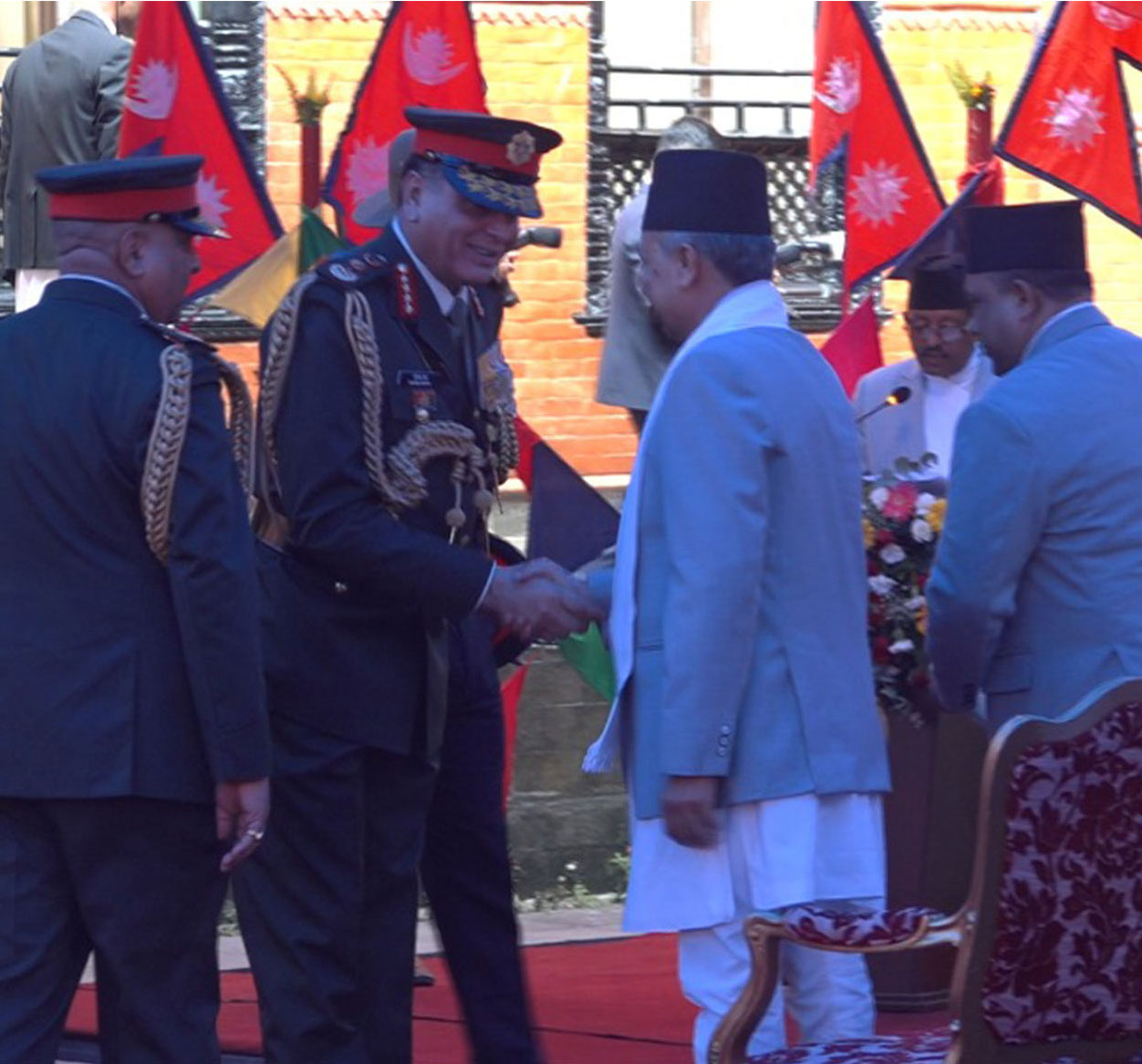 নেপাল সেনাবাহিনীর ‘জেনারেল’ হলেন ভারতের সেনাপ্রধান