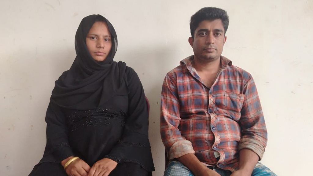 অনুপ্রবেশের সময় ভারতীয় দম্পতি আটক