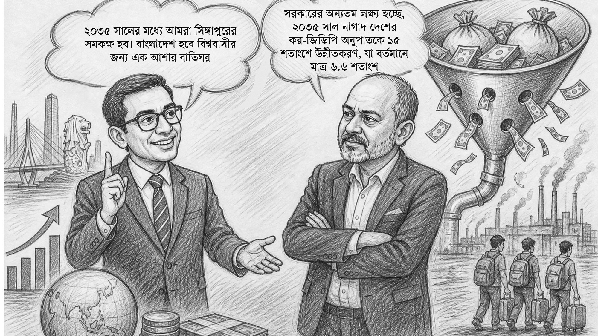 বিনিয়োগ ও কর নিয়ে পুরোনো বাগাড়ম্বর