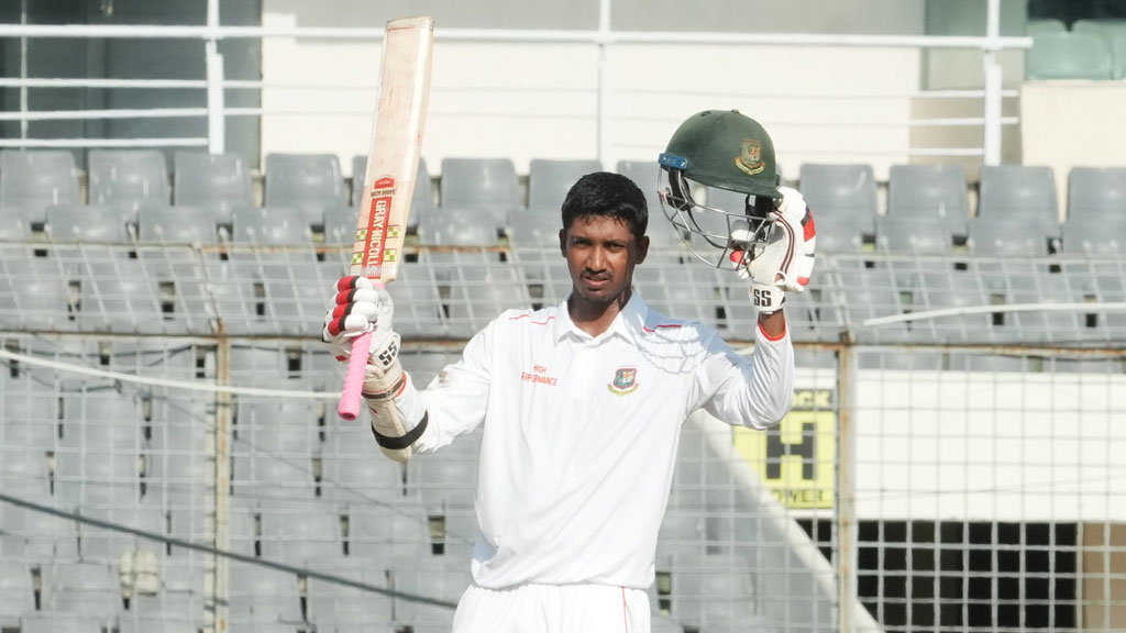 ইফতির সেঞ্চুরিতে রক্ষা বাংলাদেশের