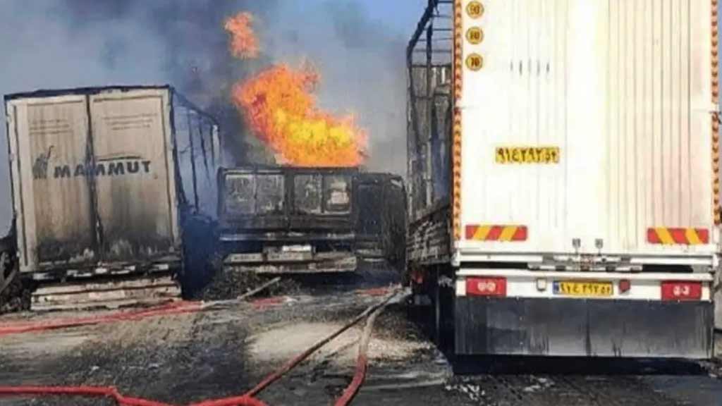 ইরানে জ্বালানিবাহী ট্যাংকার বিস্ফোরণে ১০ জনের মৃত্যু