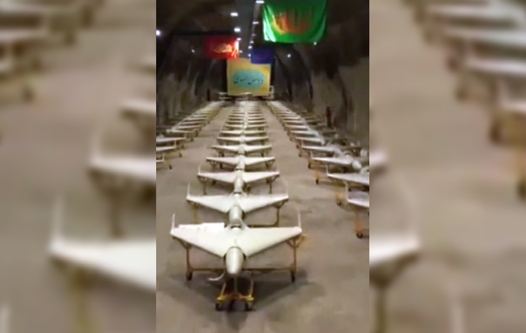 মাটির নিচে ড্রোনের বিশাল মজুত, ভিডিও প্রকাশ ইরানের