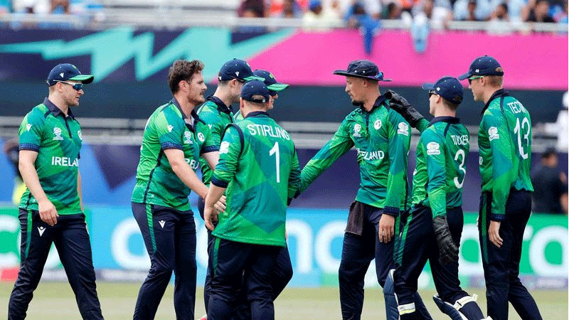 বৃষ্টিতে ভেসে গেল আয়ারল্যান্ডের সরাসরি বিশ্বকাপ খেলার স্বপ্ন