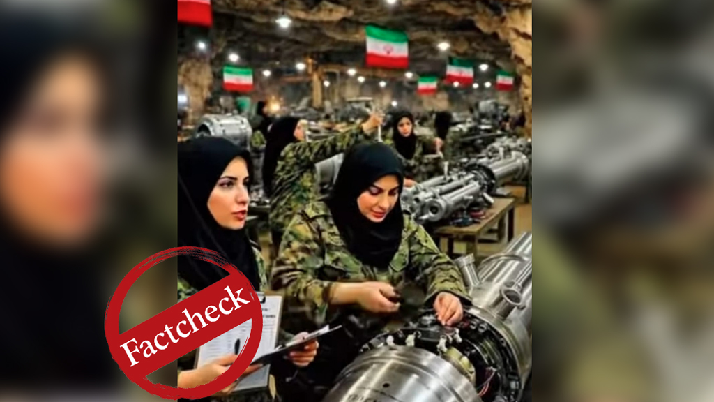 গুহার ভেতর ইরানের ক্ষেপণাস্ত্র কারখানা—ভাইরাল ভিডিওটি এআই দিয়ে তৈরি