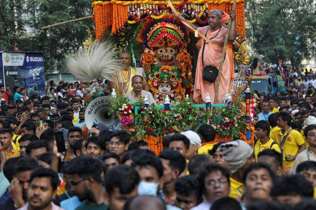 রথযাত্রা শান্তিপূর্ণভাবে সম্পন্ন হওয়ায় সংশ্লিষ্টদের ধন্যবাদ জানাল ইসকন