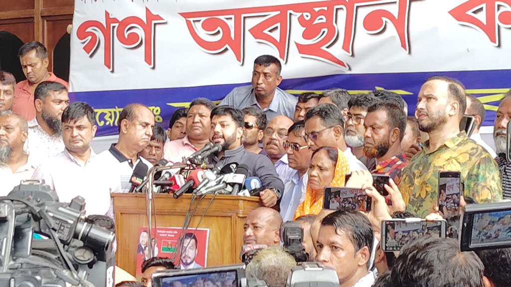 যতদিন পর্যন্ত সরকার শপথ না দেয়, নগর ভবন বন্ধ থাকবে: ইশরাক
