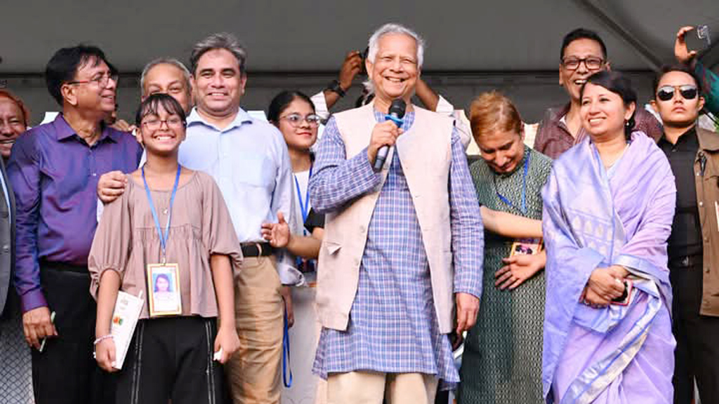 বউত ভালা লার বেগ্গুনরে দেখি: ড. ইউনূস