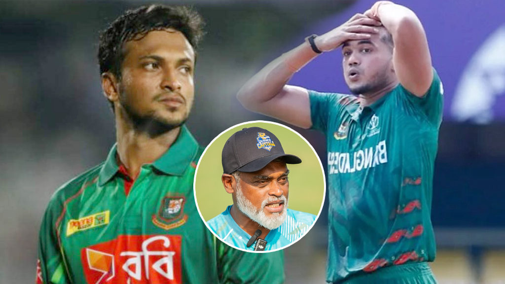 কোচের মৃত্যুতে মন কাঁদছে সাকিব-তাসকিনদের