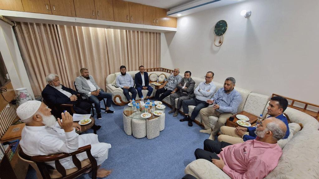 জামায়াত আমিরের সঙ্গে শিল্পমালিকদের সৌজন্য সাক্ষাৎ