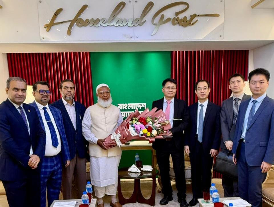 জামায়াত আমিরের সঙ্গে চীন ও জাপানের নির্বাচন পর্যবেক্ষণ মিশনের সাক্ষাৎ