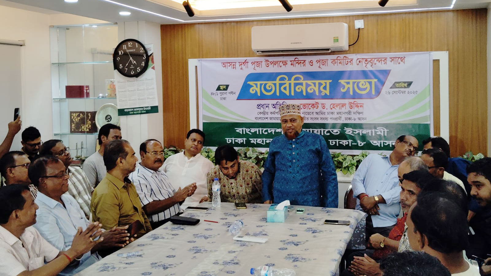 জামায়াত সংখ্যালঘু-সংখ্যাগরিষ্ঠ তত্ত্বে বিশ্বাসী নয়: হেলাল উদ্দিন