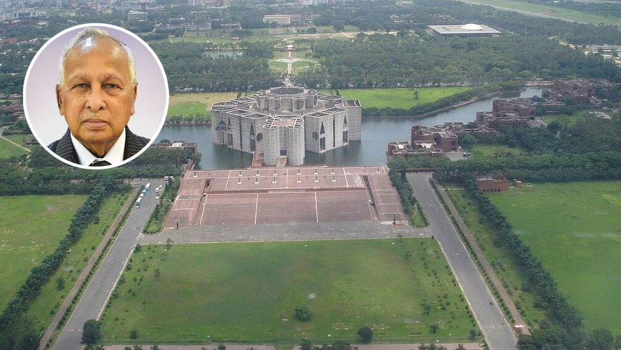 জমির উদ্দিন সরকারকে দাফন করা হবে সংসদ এলাকার ‘জাতীয় কবরস্থানে’
