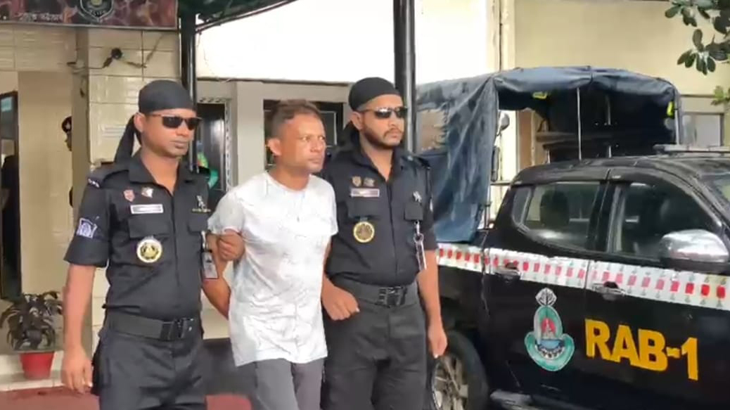 মহাখালীতে ওষুধের দোকানে চাঁদাবাজি, প্রধান আসামি গ্রেপ্তার