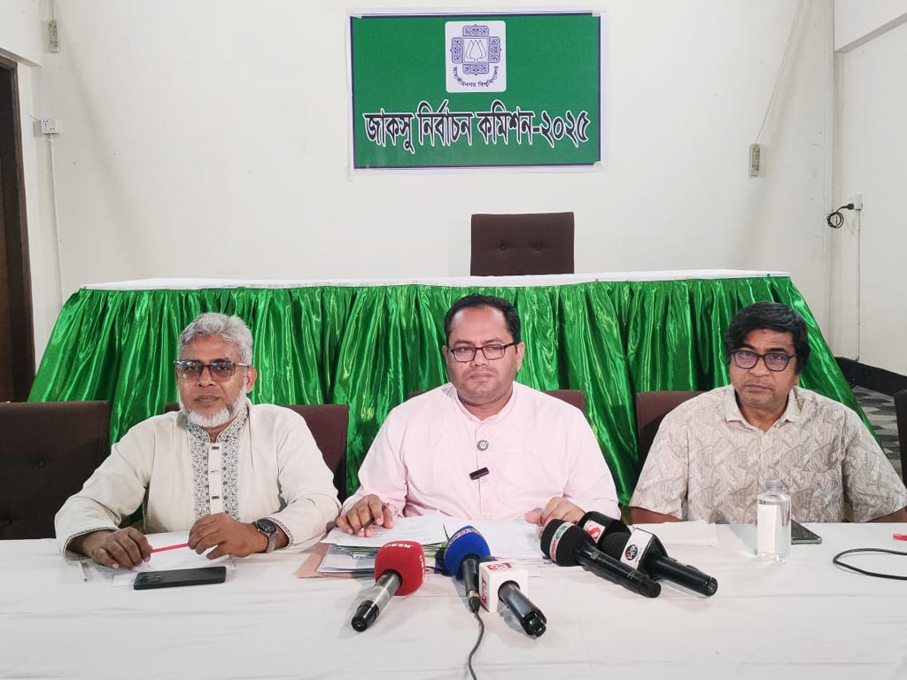জাকসুর খসড়া প্রার্থী তালিকা প্রকাশ, ২০ জনের মনোনয়নপত্র বাতিল