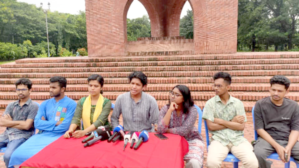 জাকসুতে সমাজতান্ত্রিক ছাত্রফ্রন্ট ও ছাত্র ইউনিয়ন সমর্থিত আংশিক প্যানেল ঘোষণা