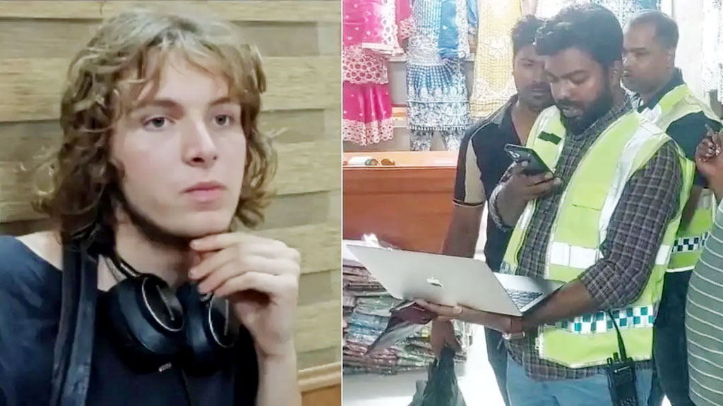 জার্মান পর্যটকের সেই ল্যাপটপ নাটোর থেকে উদ্ধার