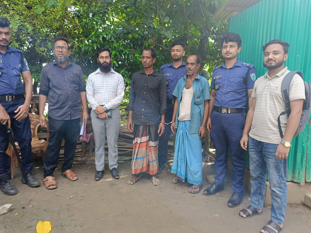 জগন্নাথপুরে দুই মাদকসেবীকে কারাদণ্ড, ফুটপাত দখল করায় ৫ দোকানিকে জরিমানা