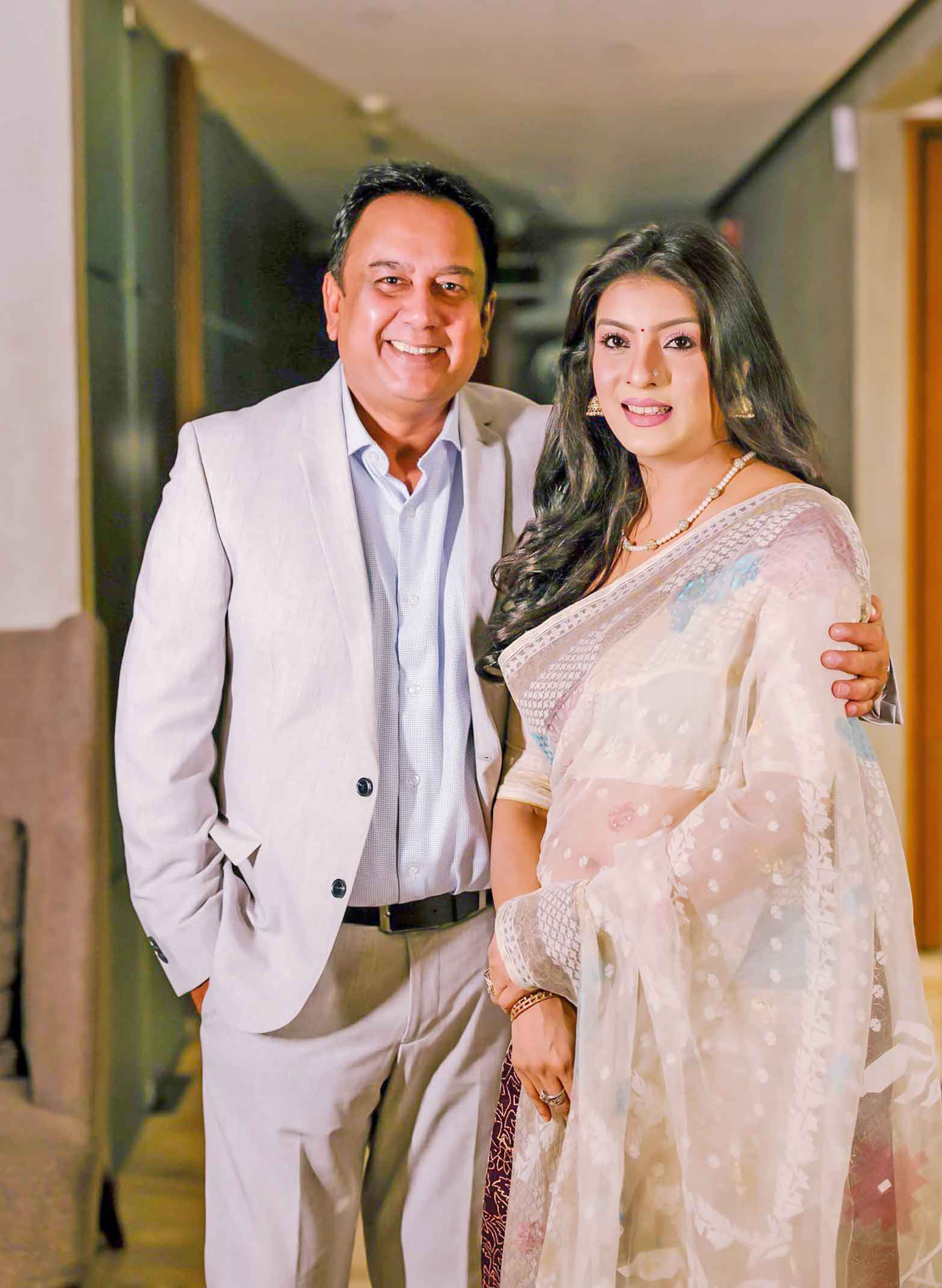 জাহিদ হাসান ও মৌ। ছবি: সংগৃহীত